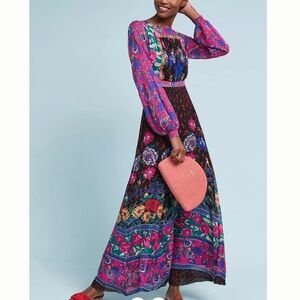 Anthropologie Moulinette Soeurs Emporia Maxi Dress | Size 0 | NWT